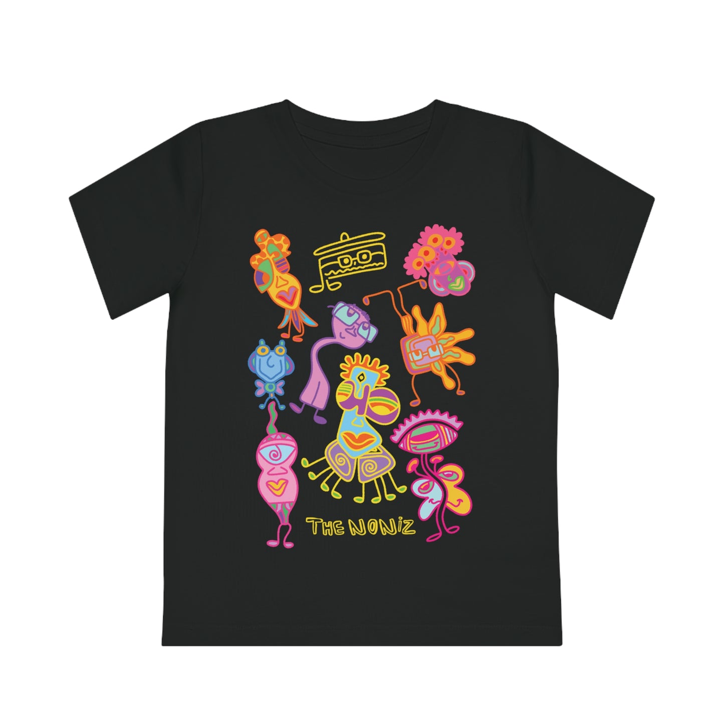 🤡 Kids #Noniz shirt - Colorful kids characters