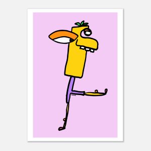 Unbothered Bob print
