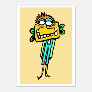 Drained Danny yellow print