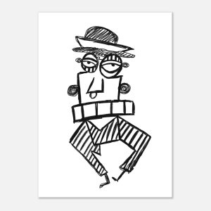 NO1 of the Sketchbook Collective print