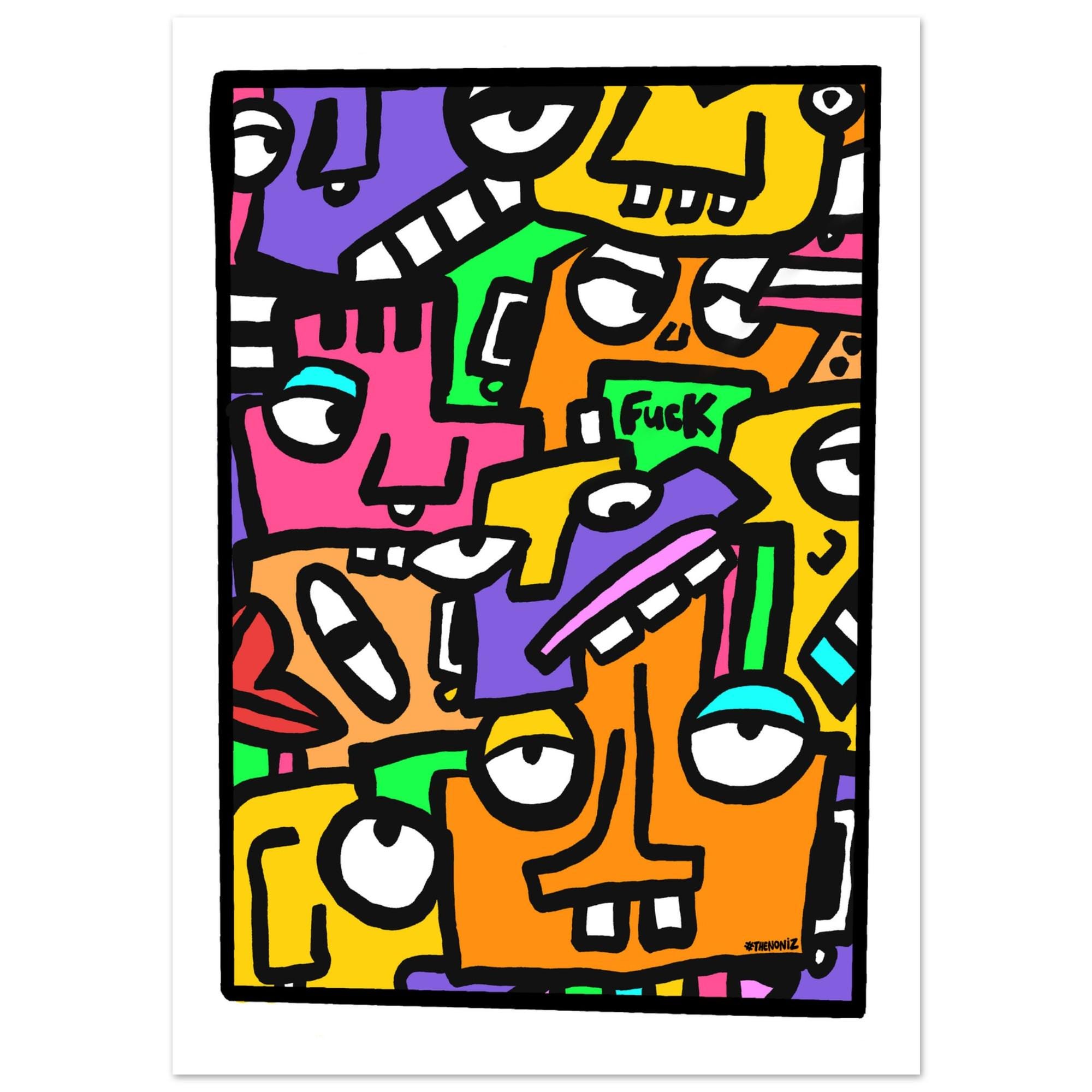 Too many options poster